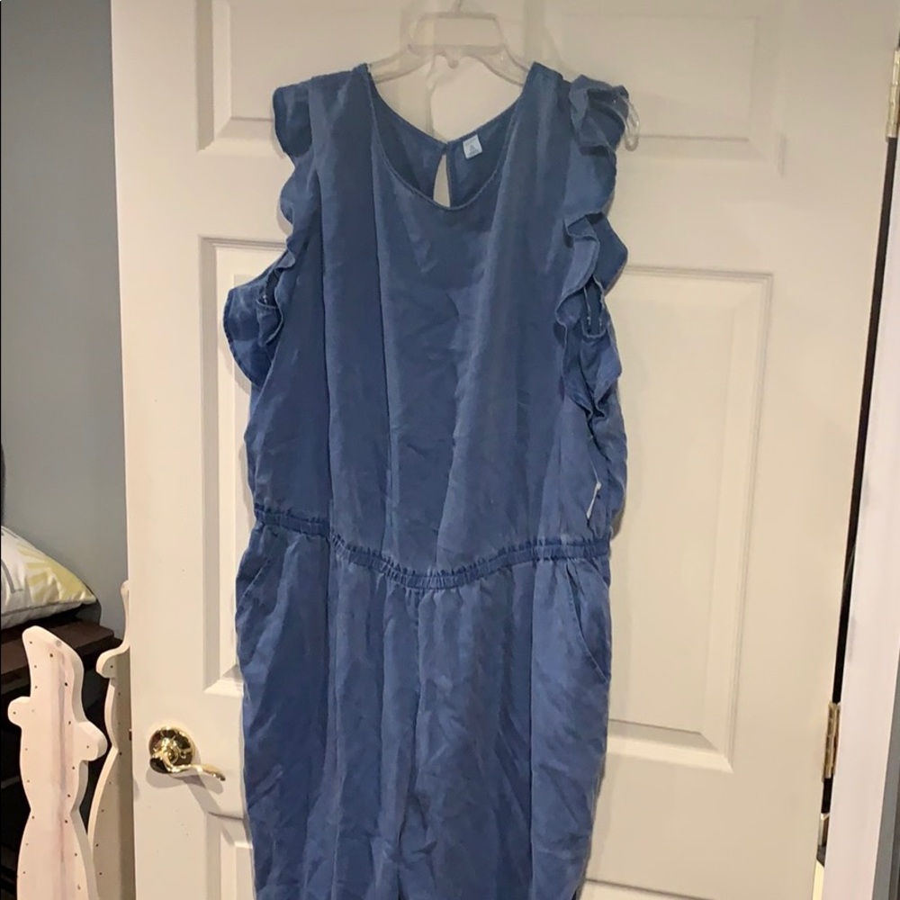 3XL Old Navy Denim Jumpsuit NWT